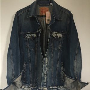 Levi’s Denim Distressed Jacket